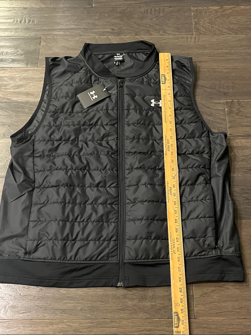 Under Armour Launch Insulated Lightweight Vest New blue Mens Size 3XL - Picture 2 of 6